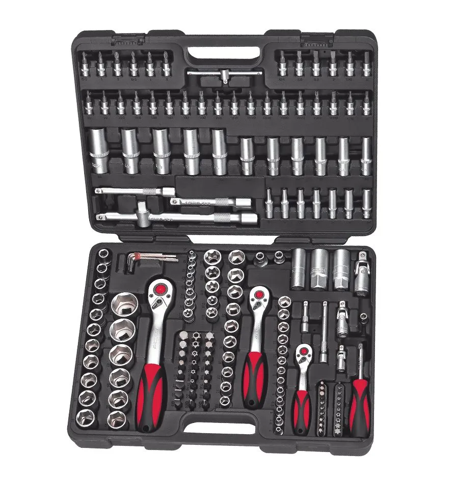 Set nasadnih ključeva 1/2" + 1/4" + 3/8" 171-delni HM Müllner (6171)
