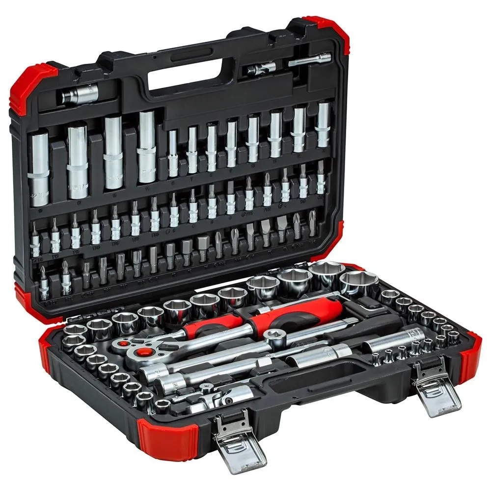Set nasadnih ključeva 1/2" + 1/4" 94-delni u koferu GEDORE (R46003094)