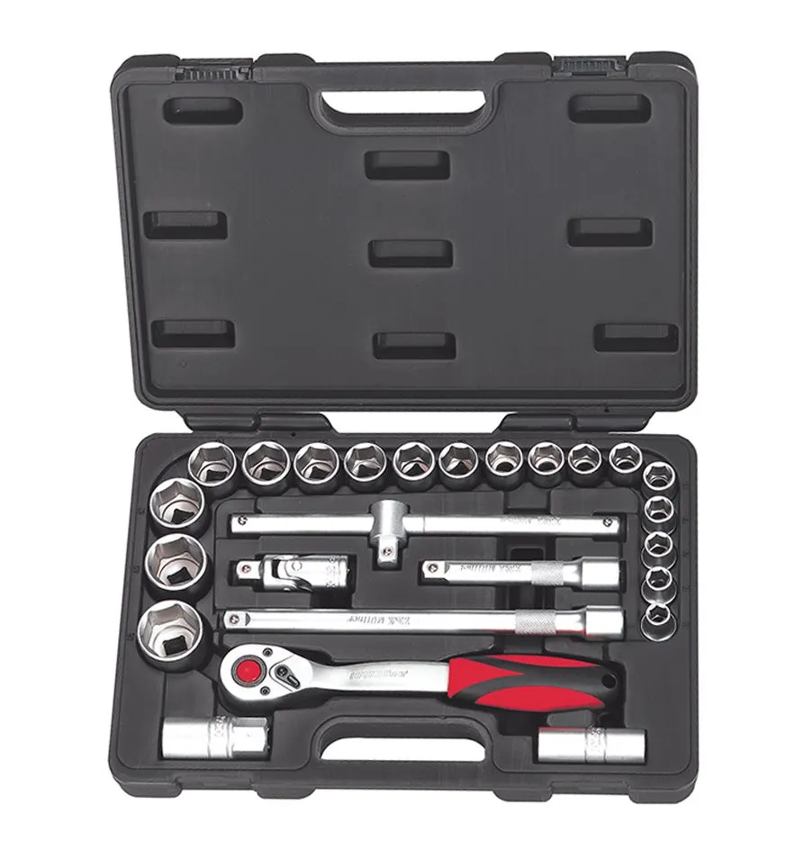 Set nasadnih ključeva 1/2" 25-delni HM Müllner (6025)