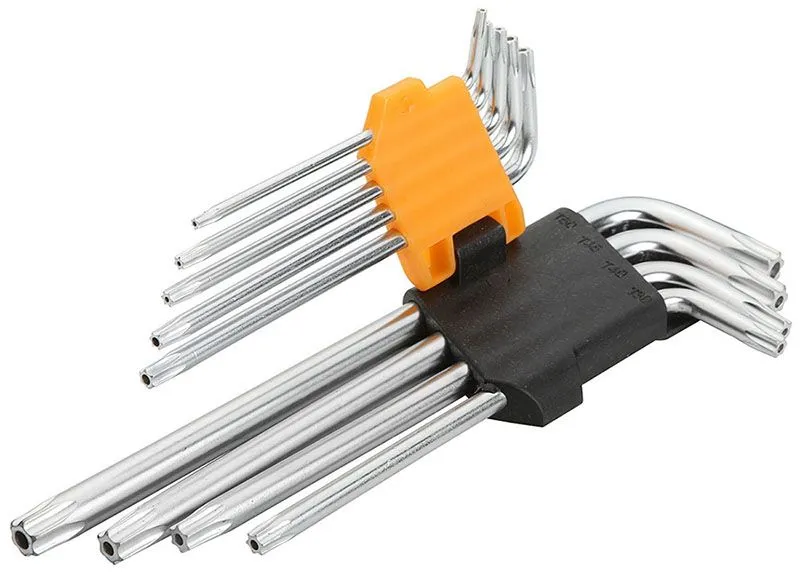 SET TORX KLJUČEVA DUGI 9-DELNI - Tolsen 20056