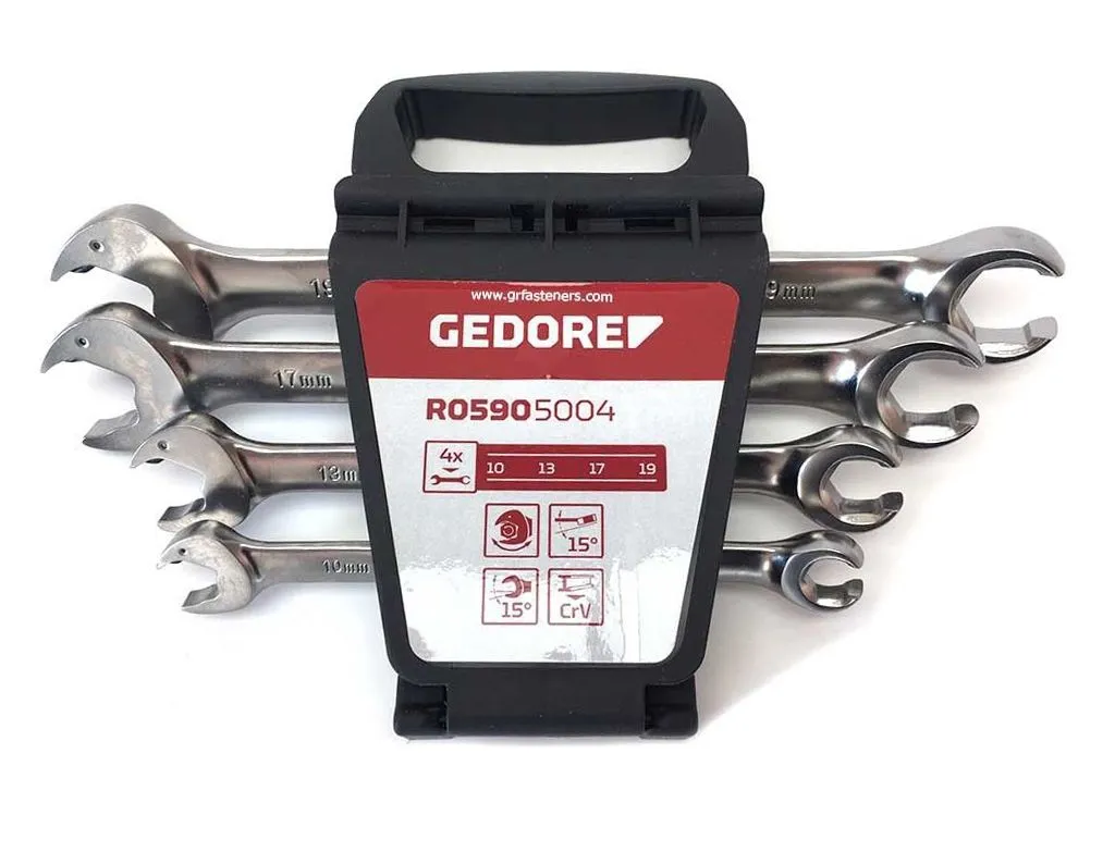 Set viljuškastih ključeva sa račnom 10-19mm 4-del. GEDORE (R05905004)