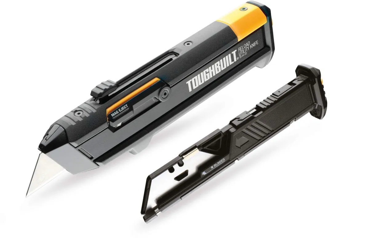 Skalpel sa izmenjivim magacinom + 2 magacina TOUGHBUILT TB-H4S2-03