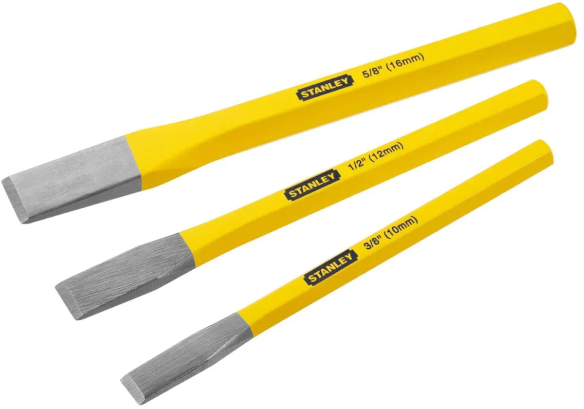 Stanley 3-delni set dleta/sekača za metal 10/12/16 mm (4-18-298)