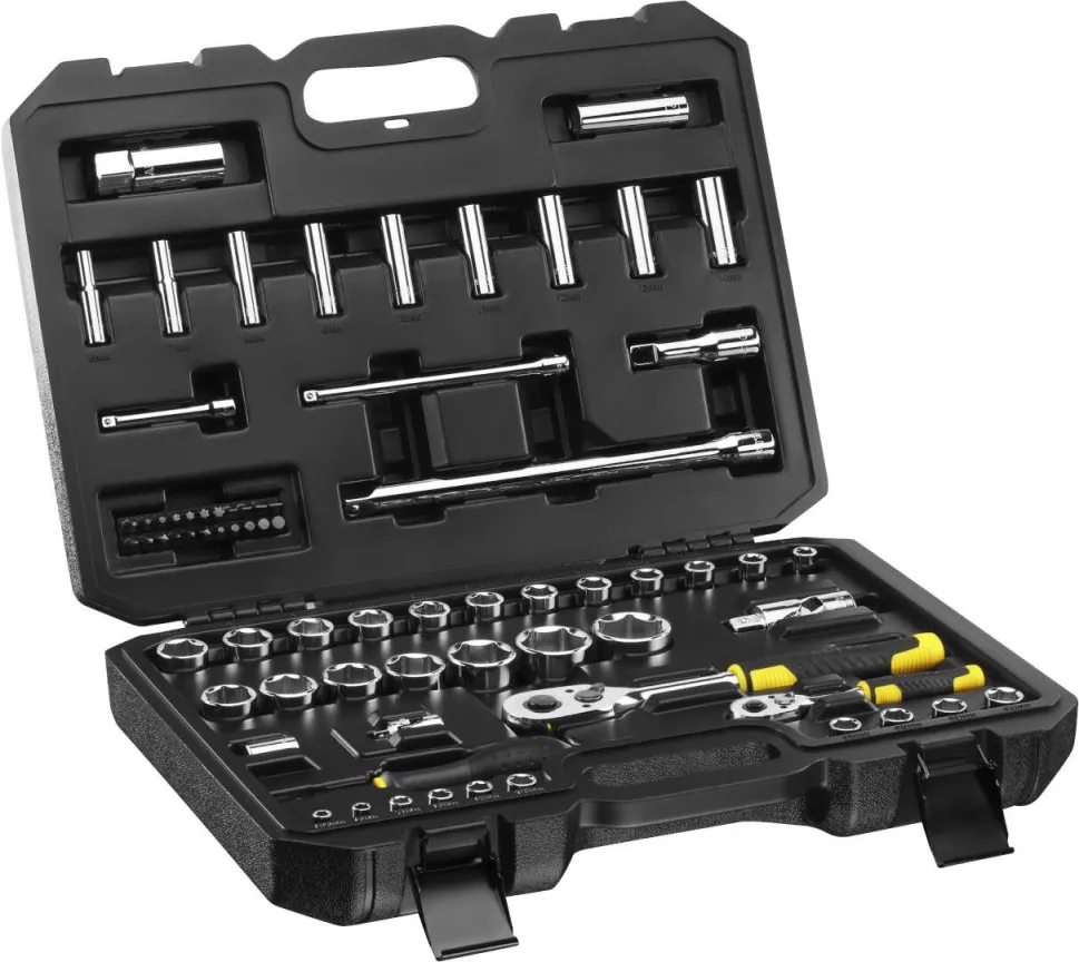 Stanley 72-delni set bitova i nasadnih ključeva sa čegrtaljkom (STMT82831-1)