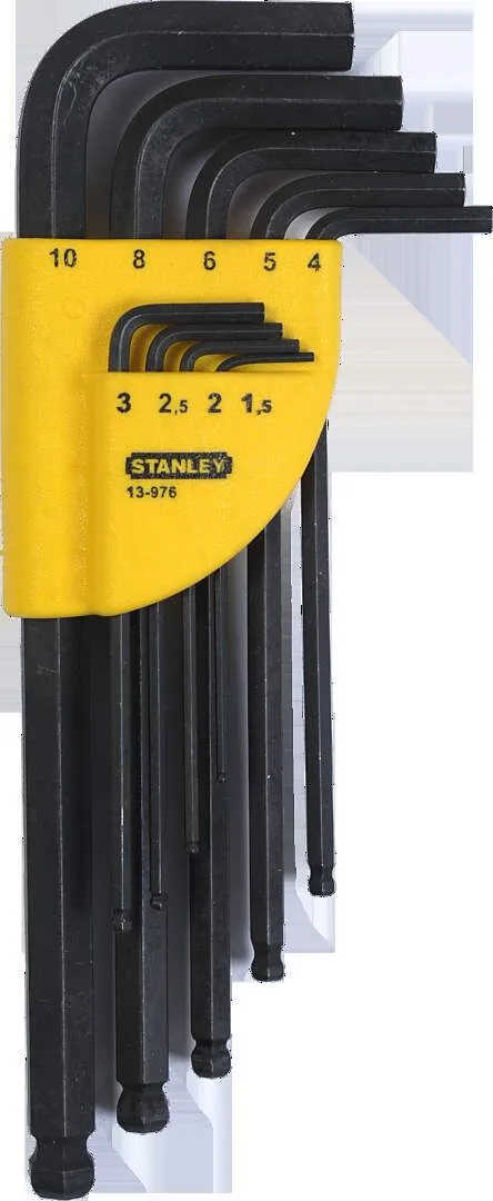 Stanley 9-delni set inbus ključeva 1,5 -10mm (1-13-976)