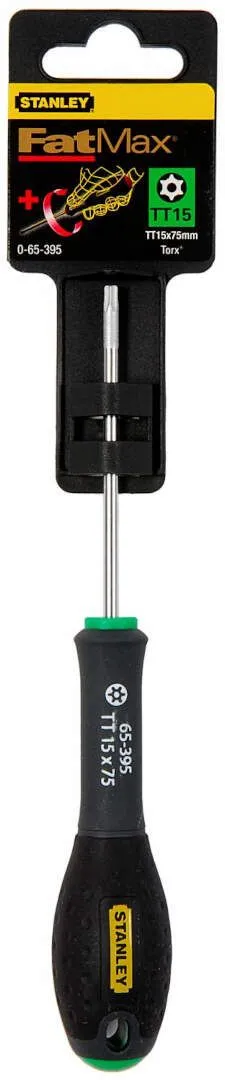 Stanley odvijač FatMax torx sa rupom T15 x 75mm (0-65-395)