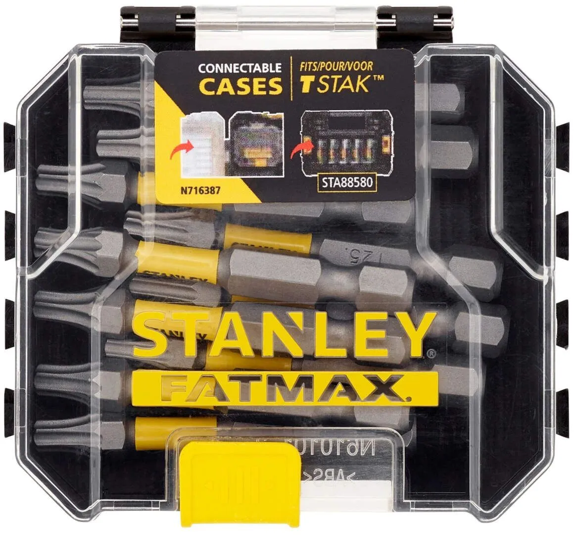 Stanley set bitova 10kom T25, dužine 50 mm (STA88575-XJ)