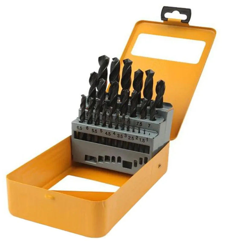 Tolsen 25-delni set HSS-R burgija 1,0-13,0mm (75082)
