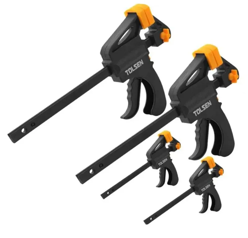 Tolsen 4-delni set automatskih stega; 2x100mm; 2x150mm (10209)
