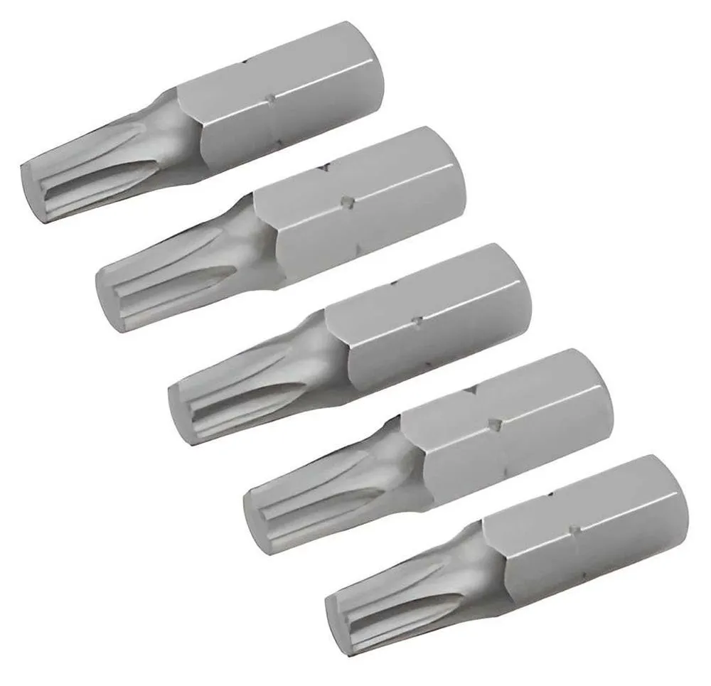 Tolsen 5-delni set bitova T25x25mm (20277)