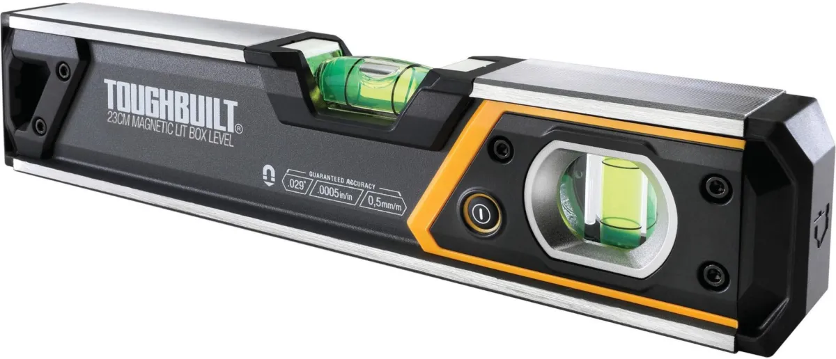 TOUGHBUILT magnetna libela 23cm sa LED osvetljenjem TB-H2-L-9LH-M