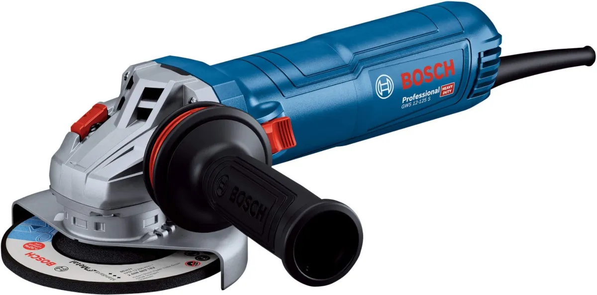 Ugaona brusilica mala Bosch GWS 12-125 S; 1200W; 125mm sa potenciometrom (06013A6020)