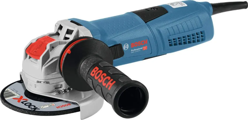 Ugaona brusilica mala Bosch GWX 13-125 S; 1.300W; X-LOCK; 125mm (06017B6002)