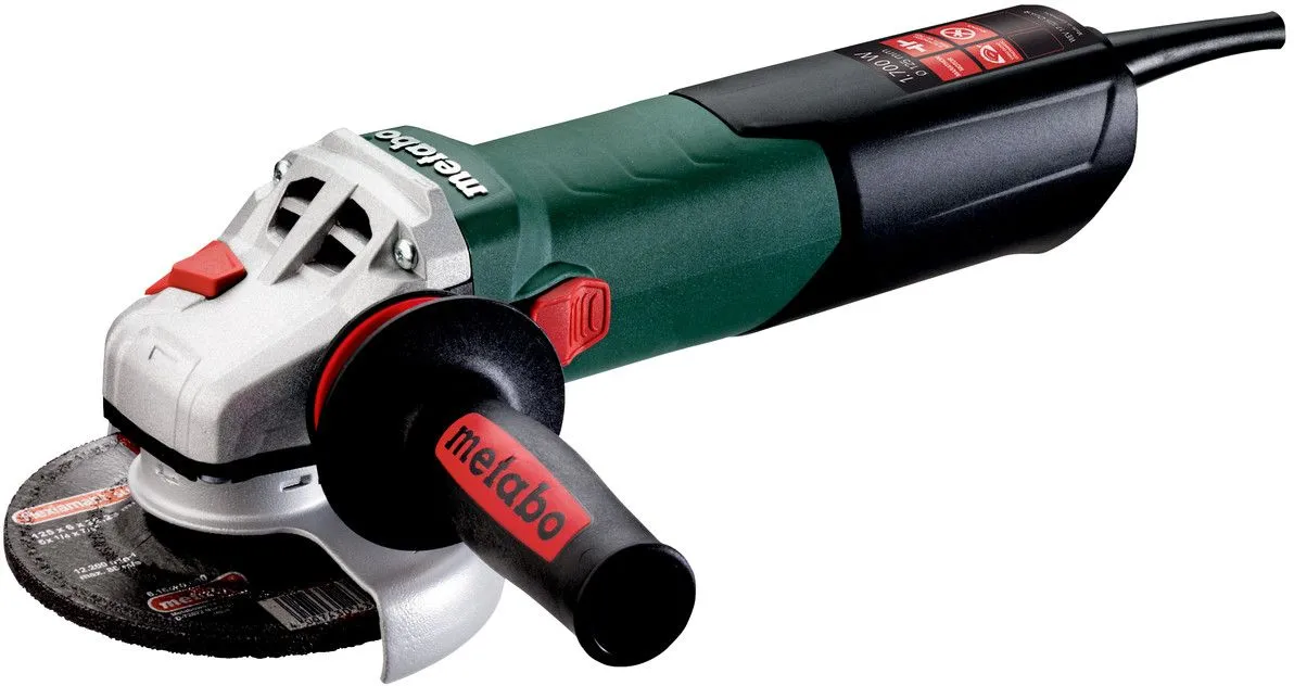 Ugaona brusilica sa potenciometrom Metabo WEV 17-125 Quick; Marathon Motor 1.700W; 125mm (600516000)