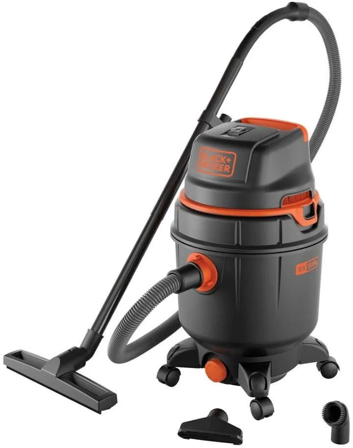 Univerzalni usisivač za suvo/mokro usisavanje Black+Decker BXVC30PDE; 1.600 W; 30 L