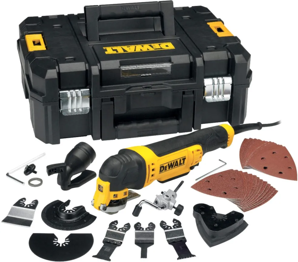 Višenamenski alat - renovator sa priborom + Kofer - DeWALT DWE315KT