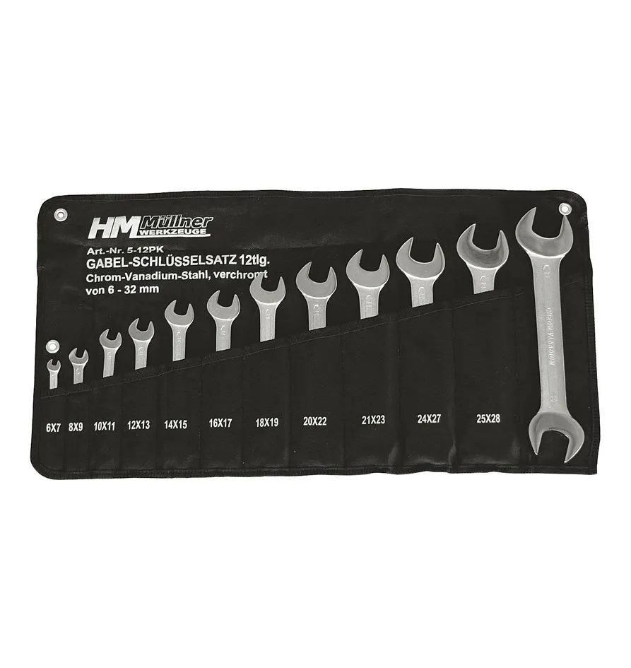 Viljuškasti ključevi set 6-32 HM Müllner (5-12PK)