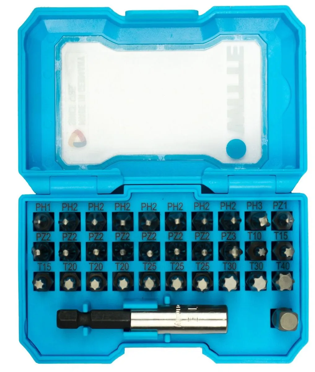 Witte Bitbox 32-delni set bitova PH / PZ / Torx - 3120123 - Made in Germany