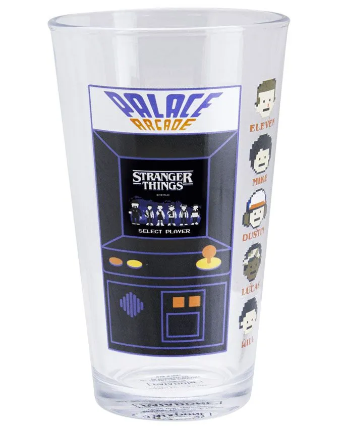 Čaša Stranger Things Arcade Colour Glass