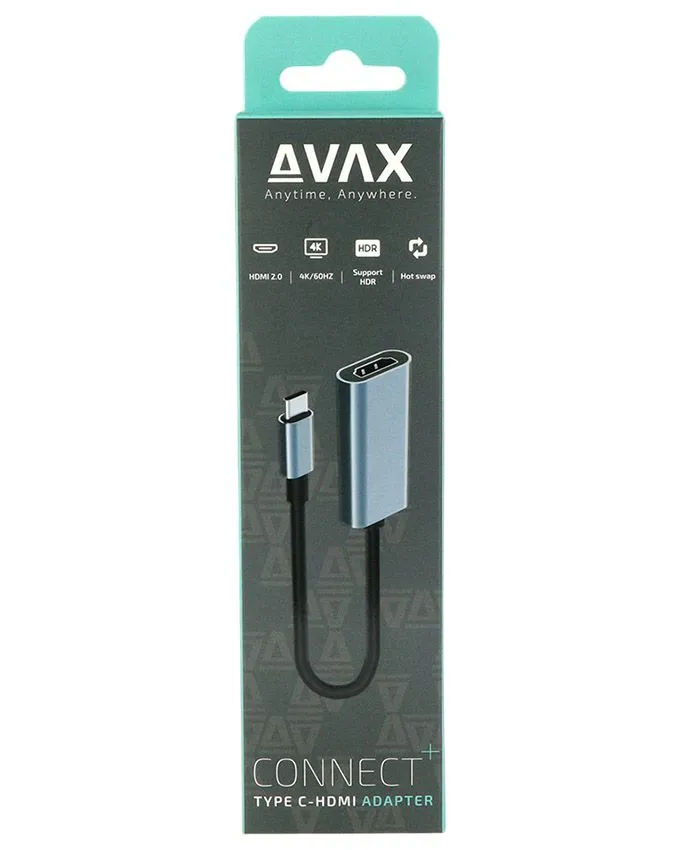 Adapter AVAX Connect+ / AD603 Type C to HDMI 4K/60Hz