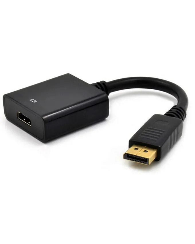 Adapter E-Green DisplayPort (M) - HDMI (F) Black
