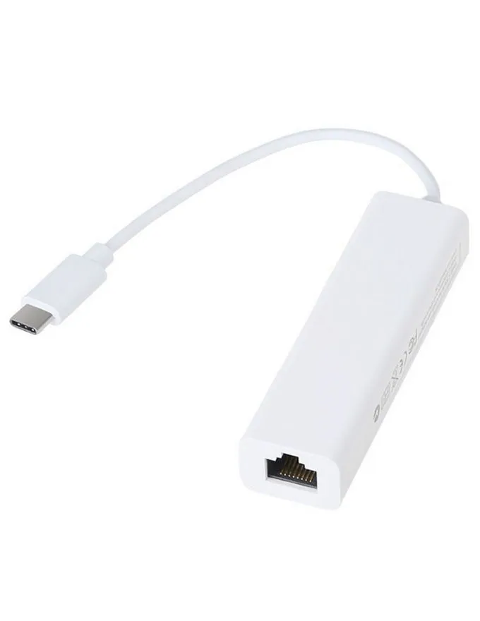 Adapter E-Green USB 3.1 - Gigabit ethernet White