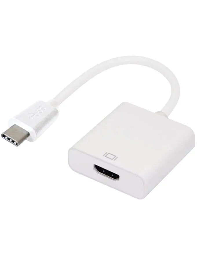 Adapter E-Green USB 3.1 tip C (M)-HDMI (F) - White