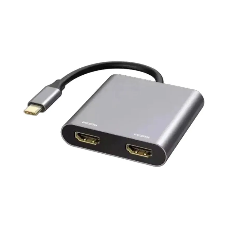 Adapter E-Green USB 3.1 Tip C na 2x HDMI