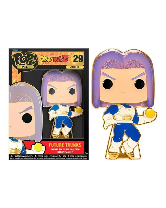 Bedž POP! Pin Anime - DBZ Future Trunks