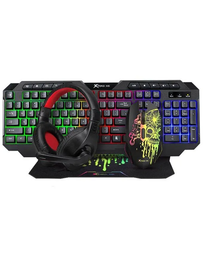 COMBO xTrike CMX415 Tastatura, miš, slušalice i podloga