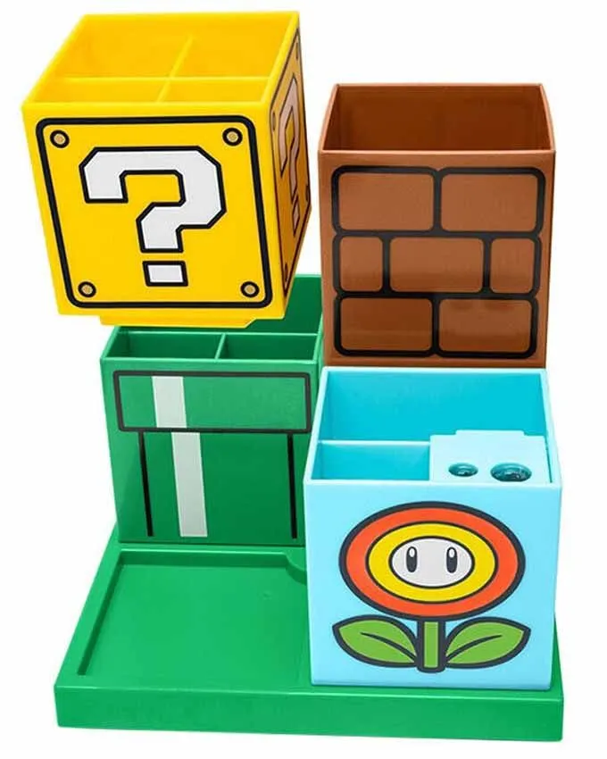 Držač za olovke Paladone - Super Mario Desktop Organiser