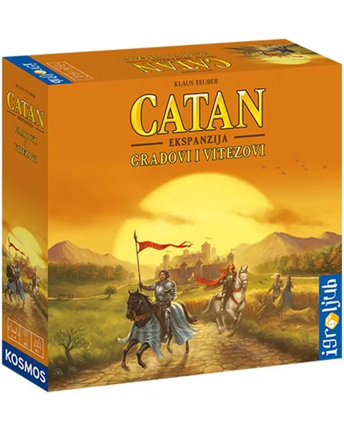 Društvena igra Catan: Gradovi i Vitezovi - ekspanzija