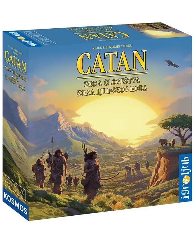 Društvena igra CATAN: Zora Ljudskog Roda (HR + SLO)