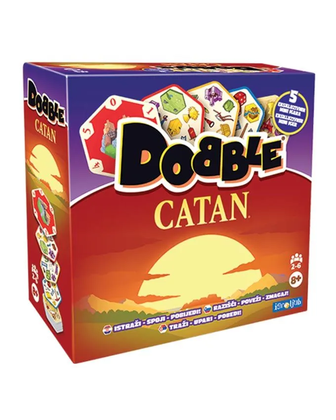 Društvena igra Dobble Catan