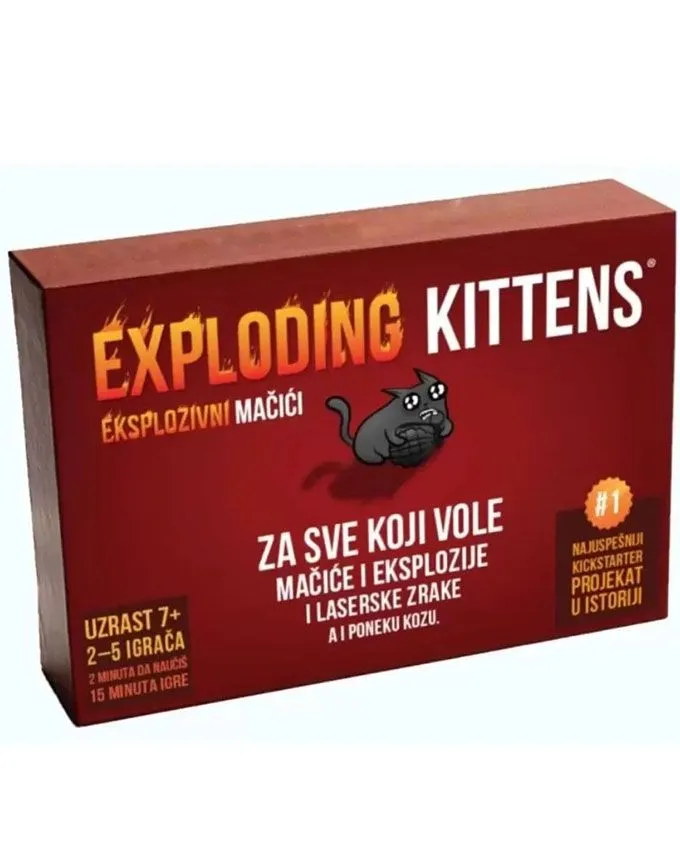 Društvena igra Eksplozivni Mačići