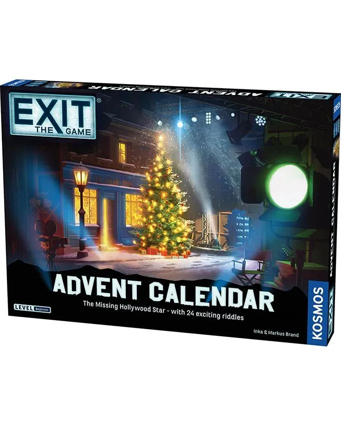 Društvena igra Exit - Advent Calendar The Missing Hollywood Star (ENG)