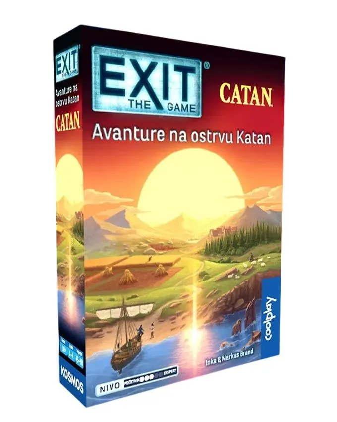 Društvena igra Exit Catan - Avanture Na Ostrvu Katan