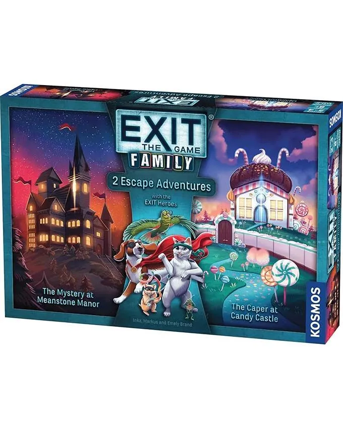 Društvena igra Exit - Family: 2 Escape Adventures (ENG)
