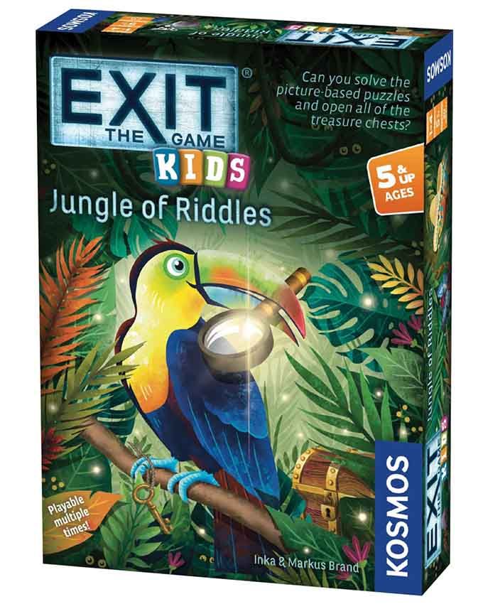 Društvena igra Exit Kids - Jungle of Riddles