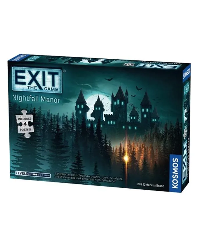 Društvena igra Exit - Nightfall Manor + Puzzle (ENG)