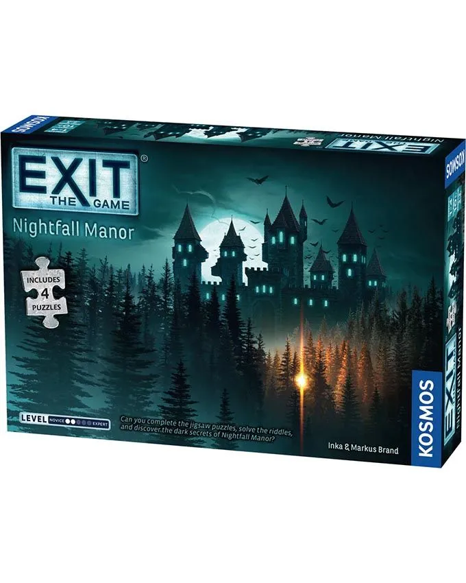 Društvena igra Exit + Puzzle - Nightfall Manor (ENG)