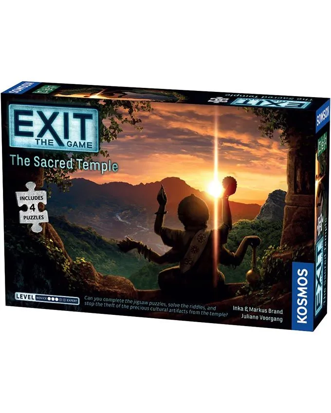 Društvena igra Exit + Puzzle - The Sacred Temple (ENG)