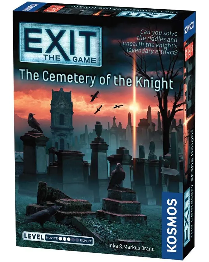 Društvena igra Exit - The Cemetery of the Knight (ENG)