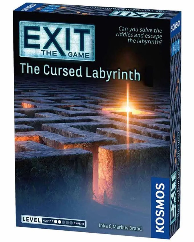 Društvena igra Exit - The Cursed Labyrinth (ENG)