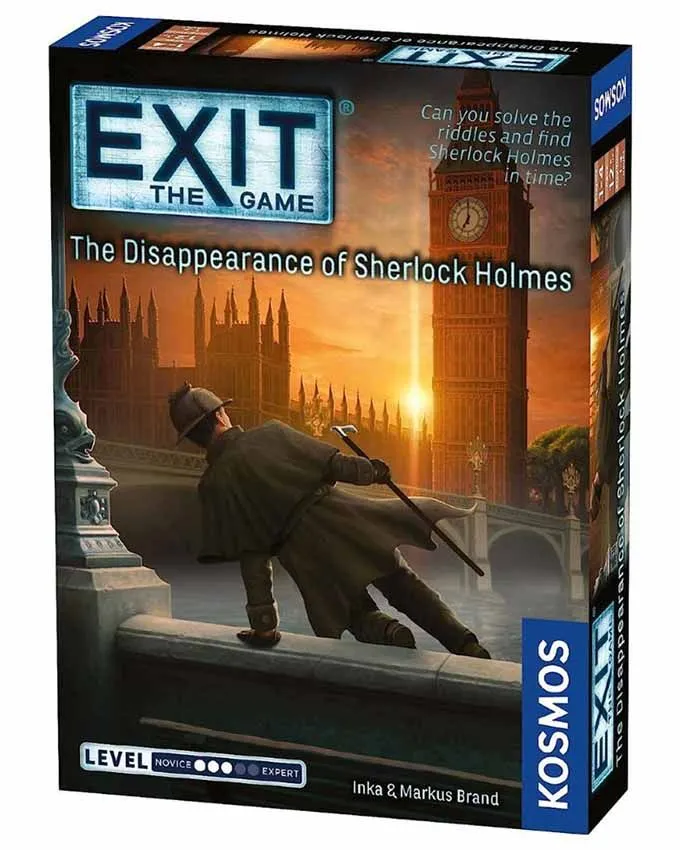 Društvena igra Exit - The Disappearence of Sherlock Holmes