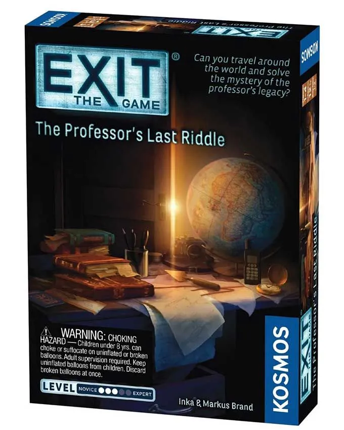 Društvena igra Exit - The Professor's Last Riddle (ENG)