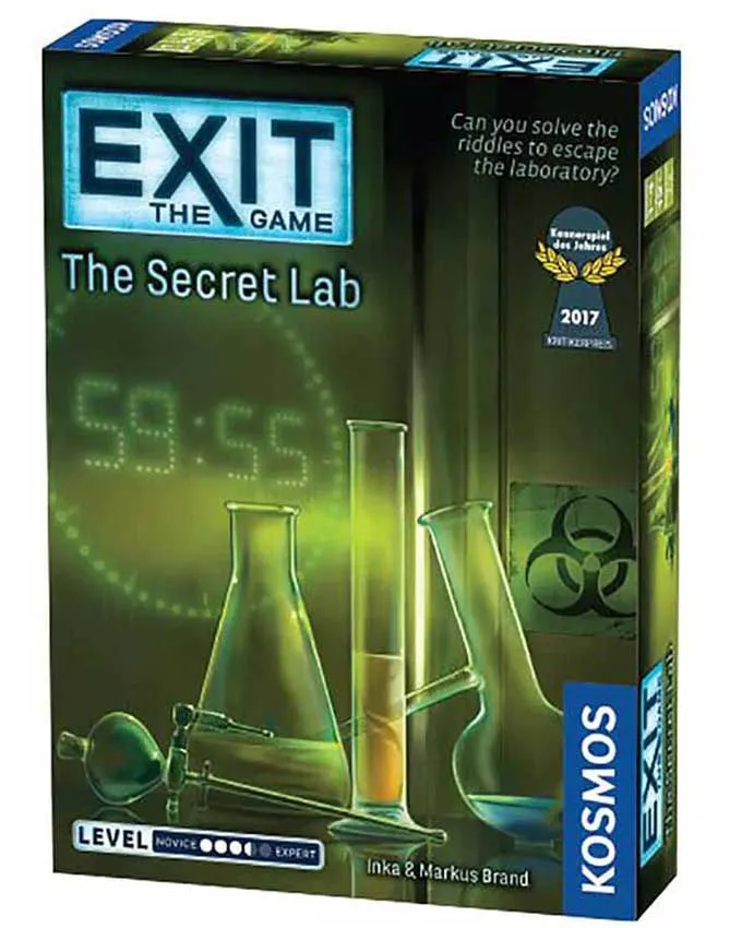 Društvena igra Exit - The Secret Lab (ENG)