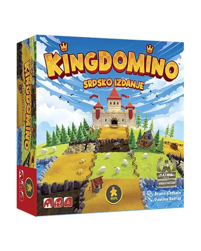 DruÅ¡tvena igra Kingdomino - Srpsko izdanje