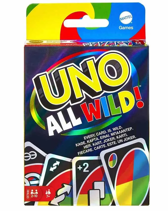 Društvena igra Mattel UNO - All Wild! - Card Game