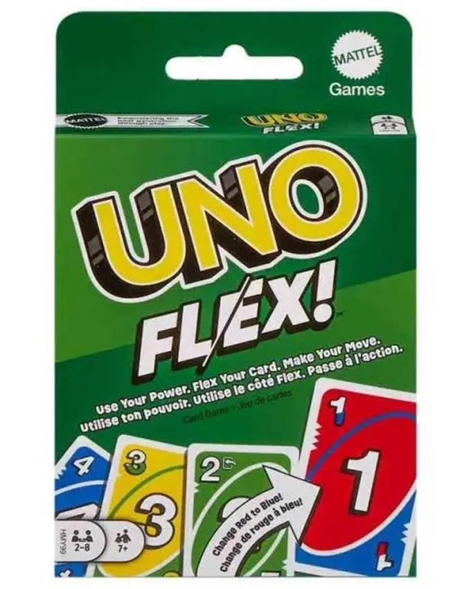 Društvena igra Mattel UNO - Flex! - Card Game